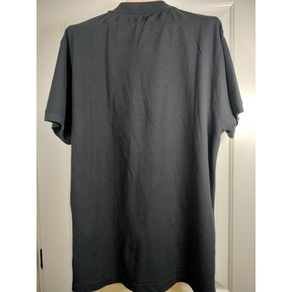 NWT True Religion Men's Color Block Polo Shirt Black Heather Grey SS XXXL - Picture 6 of 12